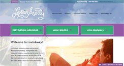 Desktop Screenshot of lovinaway.com